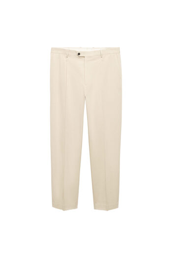 MANGO Natural Men's Trousers 77017929