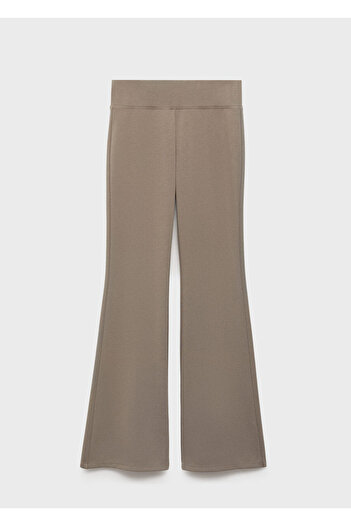 MANGO Mole Gray Women's Trousers 87093274