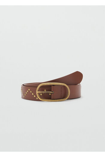 MANGO Brown Girl's Belt 77052929
