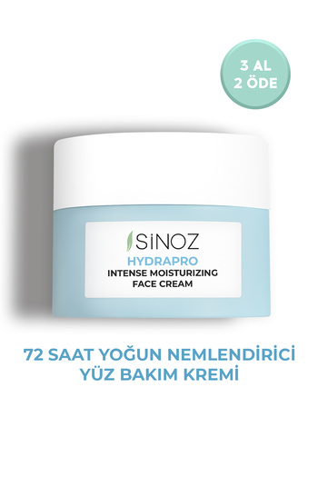 SİNOZ Hydrapro Intenzivní hydratační pleťový krém na vodní bázi (s Black Manthard Miracle) 50 ml