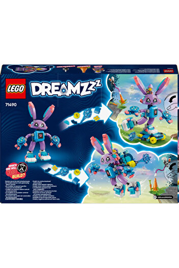 LEGO ® DREAMZzz™ Izzie ve Oyun Tavşanı Bunchurro 71490 - 7+ Çocuklar için Oyuncak Yapım Seti (252P)