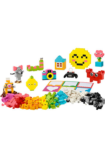 LEGO ® Classic Creative Happy Box Colourful Building Bricks Toy 11042