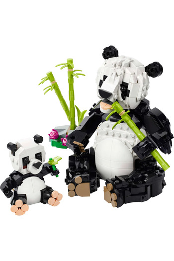 LEGO Creator 3 في 1: الحيوانات البرية: عائلة الباندا - مجموعة بناء لعمر 8 سنوات فما فوق (626 قطعة)