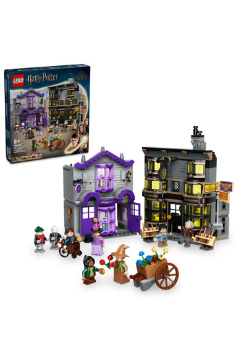 LEGO ®   Harry Potter ™   Ollivander's ™   And Madam Malkin's Robe Shop 76439 - 8+ Model Building Kit (744P)