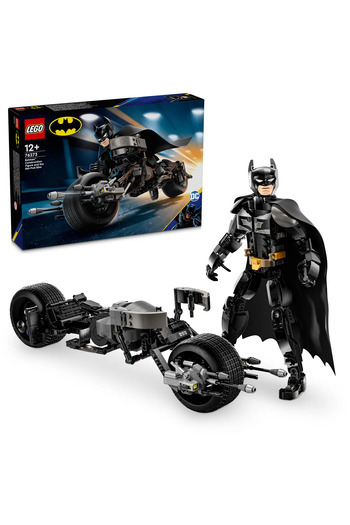 LEGO ® DC Batman: Batman Construction Figure & the Bat-Pod Bike 76273 Set for 12+ Year Old Kids(713P)