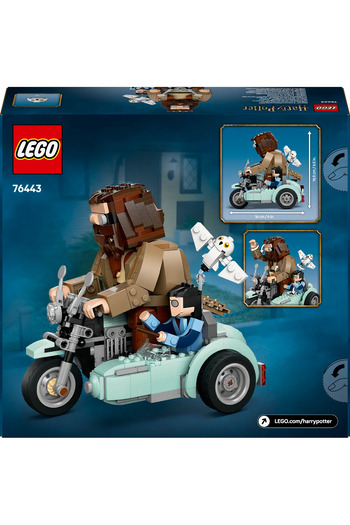 LEGO ® Harry Potter™ Hagrid™ ve Harry’nin Motosiklet Yolculuğu 76443 - 9+ Oyuncak Yapım Seti (617P)