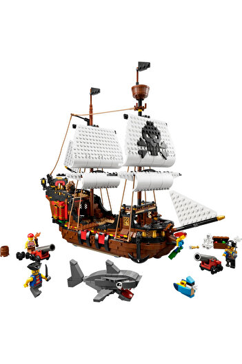 LEGO ® Creator 3 In 1 Pirate Ship 31109 Building Set (1260 PIECES)