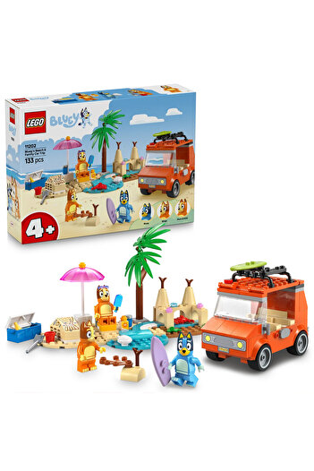 LEGO ®   Bluey: Bluey's Family Beach Trip 11202 - Creative Toy Building Set for Kids 4+ (133P)