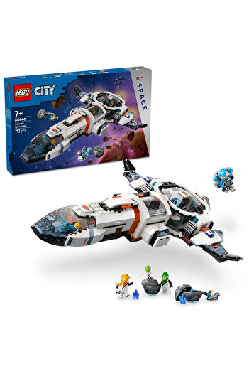 LEGO ®   City Modular Galactic Spaceship 60446 - Creative Toy Building Set for Kids 7+ (717P)