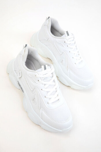 SOHO Weiße Damen Sneakers 17834