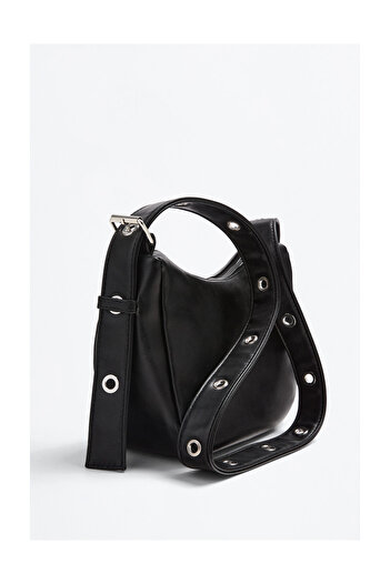 LEFTIES Woman's Studded Shoulder Bag