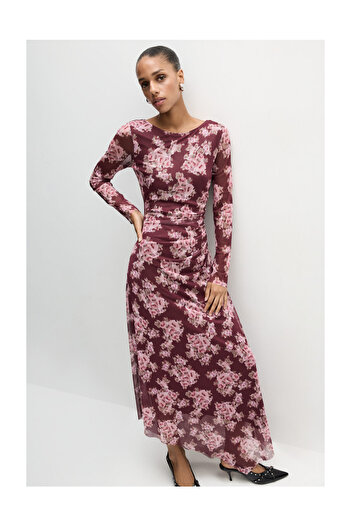 LEFTIES Rochie midi semi-transparentă pentru femei