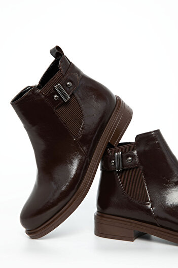 SOHO Brown Matte Women's Boots & Booties 20927