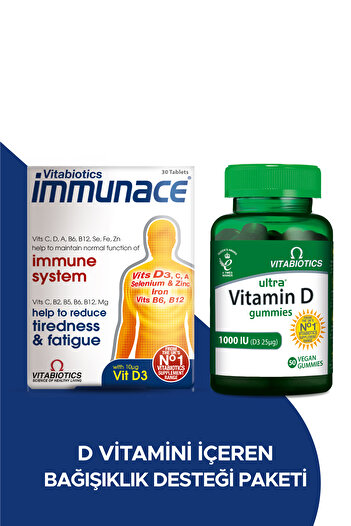 Immunace Immune Support Pack with Vitamin D