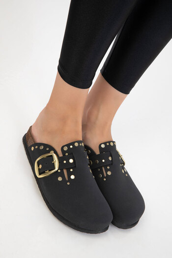 SOHO Black Women's Slippers 20898