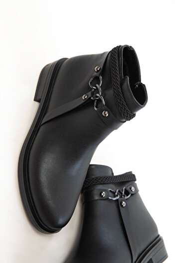 SOHO Women's Black Boots - 19554 Model Bootie