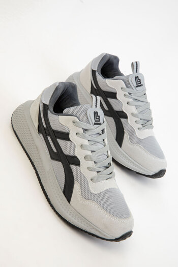 SOHO Grey-Black Men's Sneaker 20885