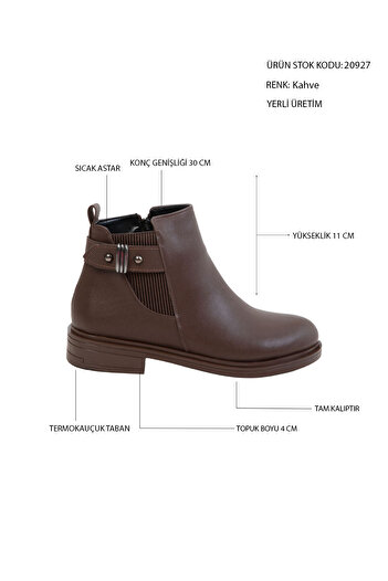 SOHO Brown Women's Boots & Booties 20927