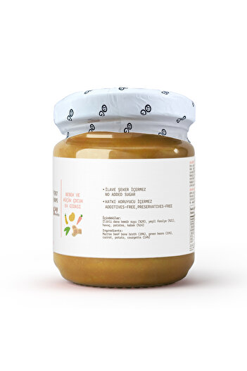 OG natural Kemik Sulu Sebze Çorbası 200g +6 Ay