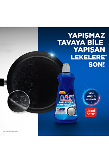 Finish Bulaşık Makinesi  Parlatıcı & Kurutucu Sıvı 800 ml