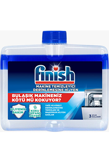 Finish Bulaşık Makinesi  Temizleyici   Koku Giderici Hijyenik Bakım Sıvısı  250 ml