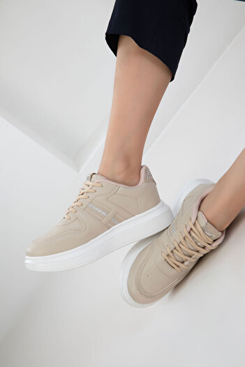 SOHO Beige Women's Sneaker 20959