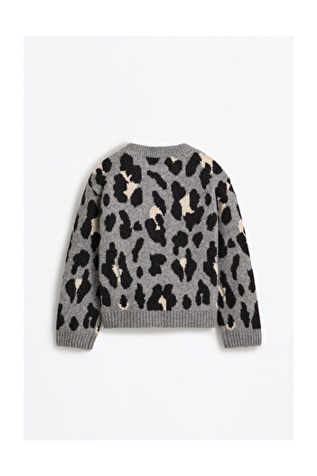 LEFTIES Kids Animal Print Sweater