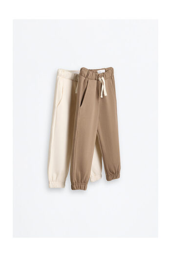 LEFTIES Kids 2-Pack of Plain Plush Pants