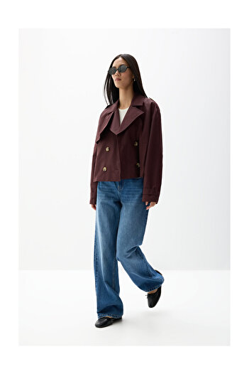 LEFTIES Kurzer Trenchcoat für Damen