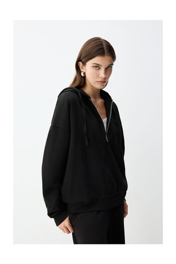 LEFTIES Dámská oversize mikina na zip