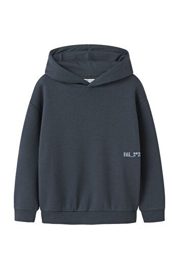 Name it Nkmbronx Ls Rlx Swe Bru Wh Bf