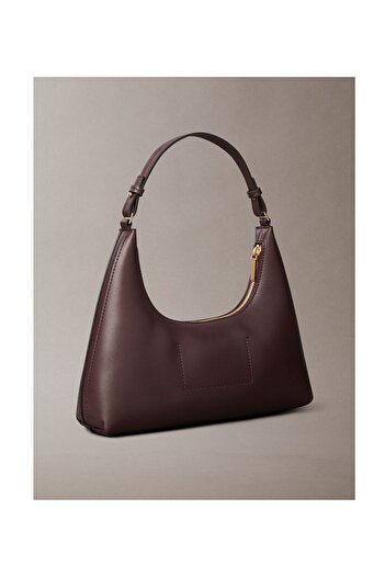 Calvin Klein Calvin Klein Women Fudge Foil Logo Convertible Shoulder/ Satchel Bag