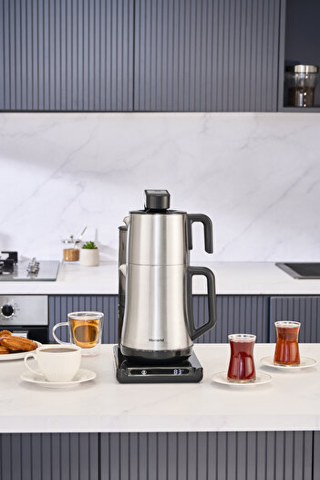 HOMEND Smart Royaltea Plus 1781h 2 In 1 Inox Automatic Tea And Turkish Coffee Machine Wifi