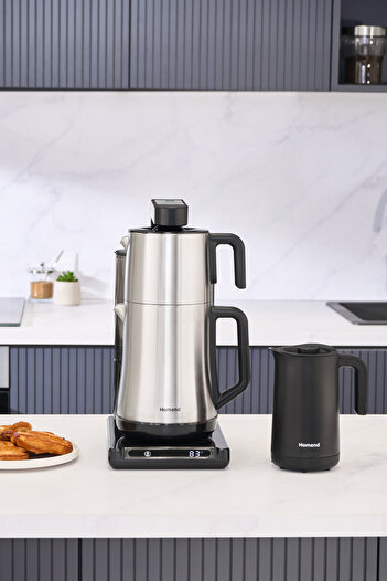 HOMEND Smart Royaltea Plus 1781h 2 In 1 Inox Automatic Tea And Turkish Coffee Machine Wifi