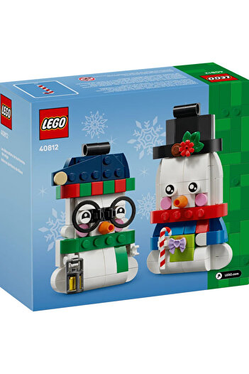 LEGO 40812 ليجو ®   زخارف رجل الثلج الأيقونية