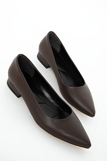 SOHO Brown Women's Classic Heeled Shoes 21023