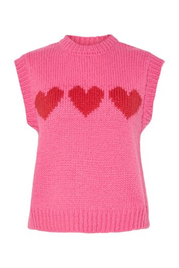 PIECES Pcjove Sl O-Neck Knit Vest Bc
