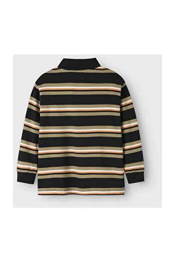 Name it NKMOSMOND LS RLX POLO BRU