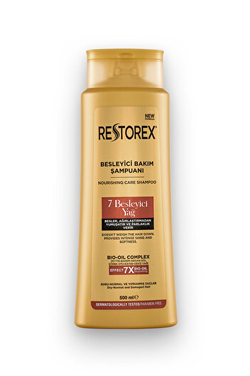 Restorex 500 ml pečující šampon - 7 výživný olej