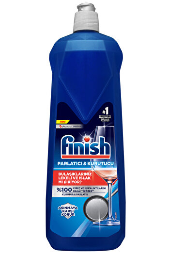 Finish Bulaşık Makinesi  Parlatıcı & Kurutucu Sıvı 800 ml