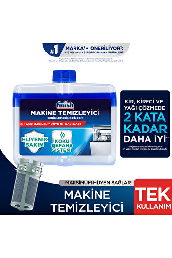 Finish Bulaşık Makinesi Parlatıcı & Kurutucu Sıvı Limonlu 800ml+ Bulaşık Makinesi Temizleyici Sıvı 2X250ml
