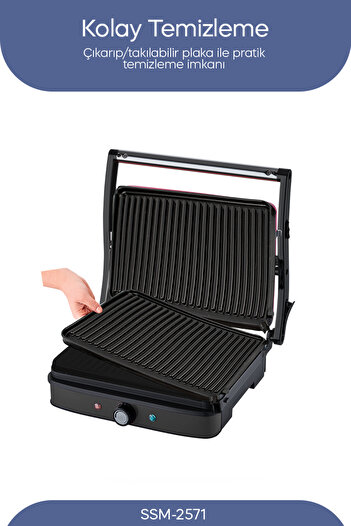 Sinbo Ssm-2571 Black 2000 W Toaster
