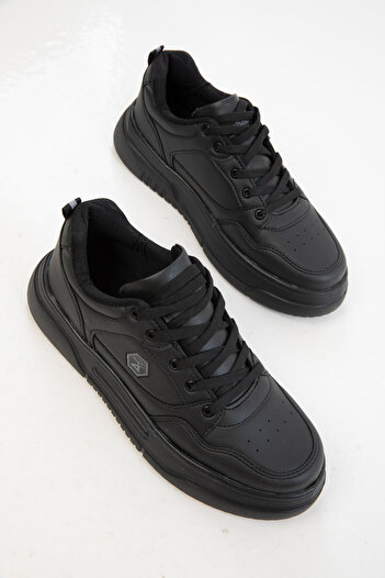 SOHO Black-Black Women's Sneaker 20918