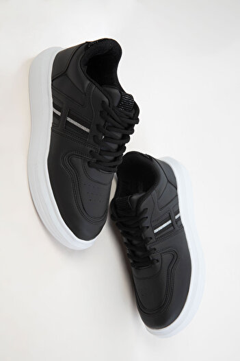 SOHO Black Women's Sneaker 20959