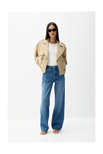 LEFTIES Woman Short Trench Coat