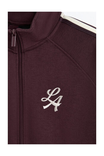 LEFTIES Men's Interlock Jacket with Stripe