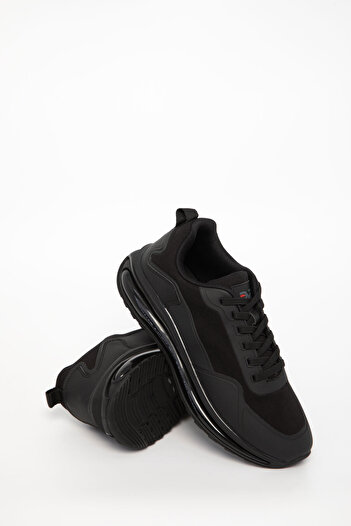 SOHO Black-Black Men's Sneaker 20972
