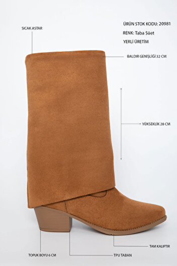 SOHO Taba Süet Kadın Bot & Bootie 20981