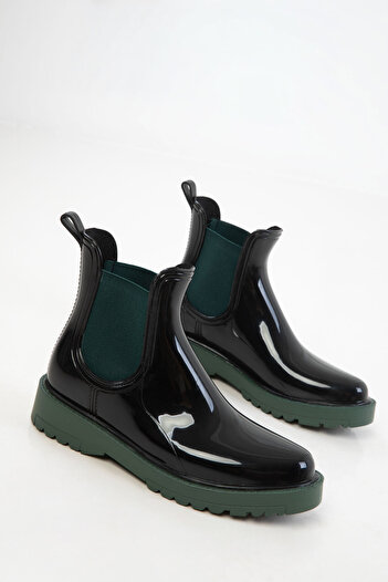 SOHO Black-Khaki Women's Boots & Booties 20931