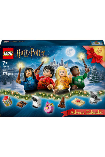 LEGO ®   هاري بوتر ™   تقويم العام الجديد 2025 76456 - مجموعة العد التنازلي للعام الجديد للأطفال من سن 7 سنوات فما فوق (278 صفحة)